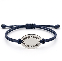Blue bracelet
